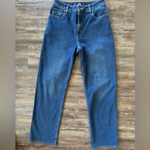 Hollister ultra high rise dad jean, size 4